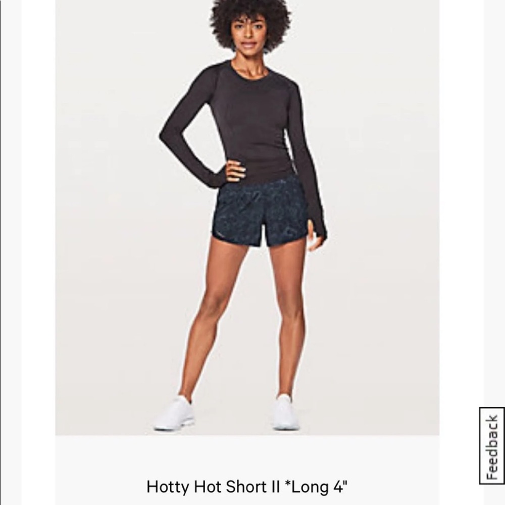 Lululemon Hotty hot shorts